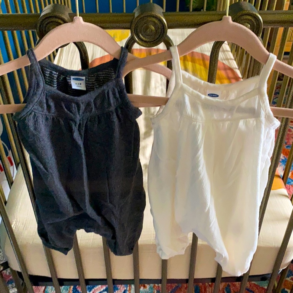 Two pack rompers
